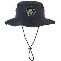 Leopard Shamrocks Clover Bucket Hat