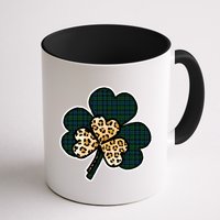 Leopard Shamrocks Clover Mug