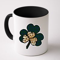 Leopard Shamrocks Clover Mug