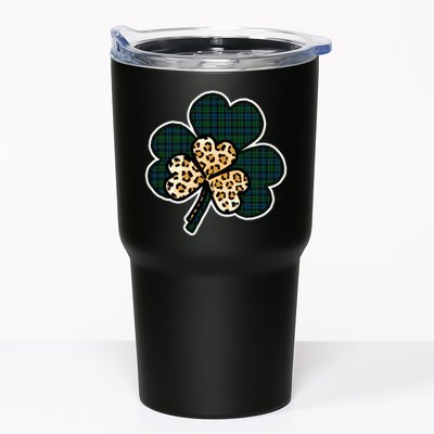 Leopard Shamrocks Clover Tumbler