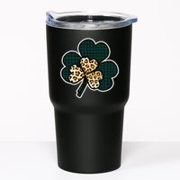 Leopard Shamrocks Clover Tumbler