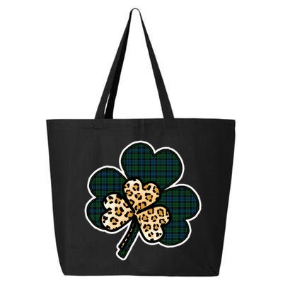 Leopard Shamrocks Clover 25L Jumbo Tote