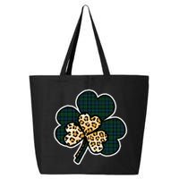 Leopard Shamrocks Clover 25L Jumbo Tote
