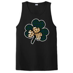 Leopard Shamrocks Clover PosiCharge Competitor Tank