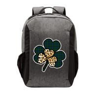 Leopard Shamrocks Clover Vector Backpack