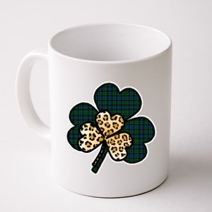 Leopard Shamrocks Clover Coffee Mug