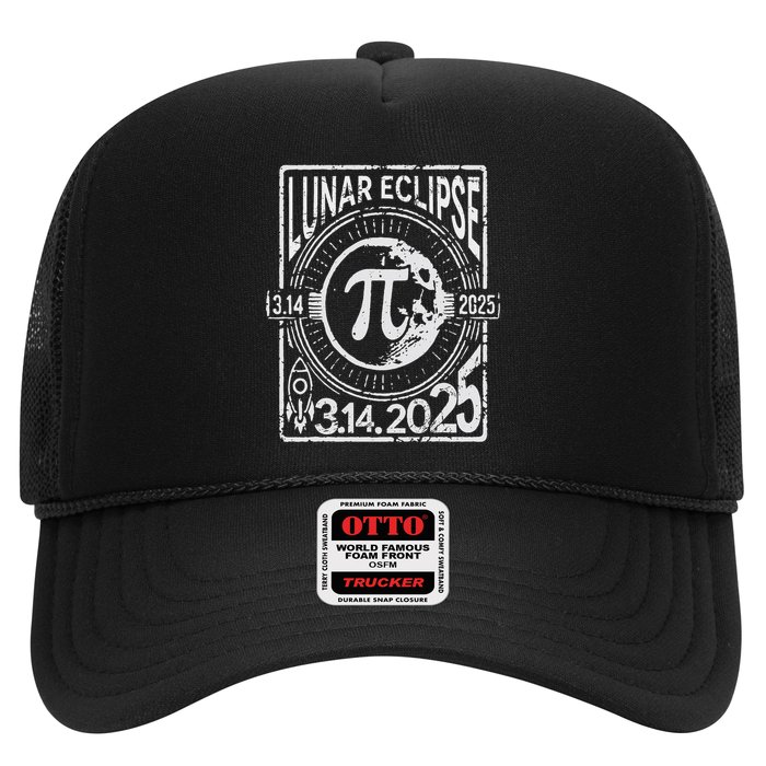 Lunar Eclipse Pi Day 2025 Lunar Eclipse Lovers Trucker Hat