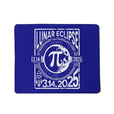Lunar Eclipse Pi Day 2025 Lunar Eclipse Lovers Mousepad