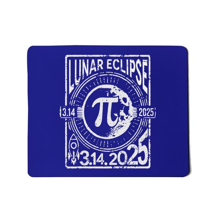 Lunar Eclipse Pi Day 2025 Lunar Eclipse Lovers Mousepad