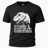 Lets Eat Punctuation Saves Lives Cooling Performance Crew T-Shirt