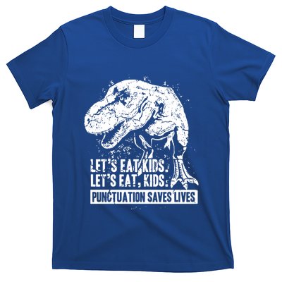 Lets Eat Punctuation Saves Lives T-Shirt