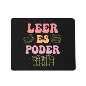 Leer Es Poder Groovy Spanish Teacher Bilingual Maestra Mousepad