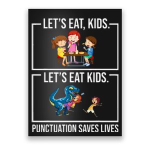 Let's Eat  Punctuation Saves Lives Grammar Poster