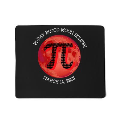 Lunar Eclipse Pi Day 2025 Blood Moon Eclipse March 14 2025 Mousepad