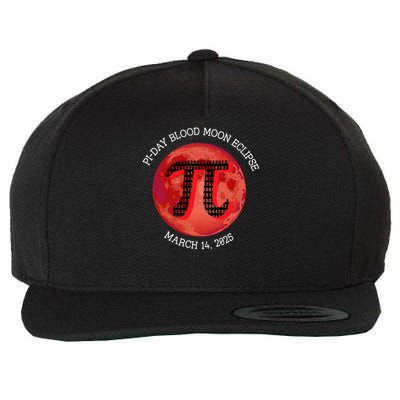 Lunar Eclipse Pi Day 2025 Blood Moon Eclipse March 14 2025 Wool Snapback Cap