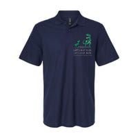 Lets Eat, Punctuation Saves Lives Funny Grammar Teacher Softstyle Adult Sport Polo