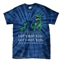 Lets Eat, Punctuation Saves Lives Funny Grammar Teacher Tie-Dye T-Shirt