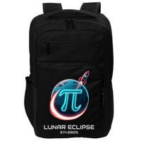 Lunar Eclipse Pi Day 2025 Rocket Launch Impact Tech Backpack