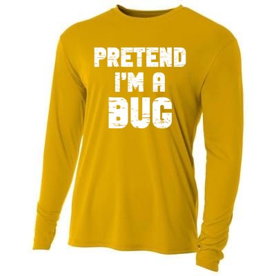 Lazy Easy Pretend IM A Bug Party Halloween Costume Simple Cooling Performance Long Sleeve Crew