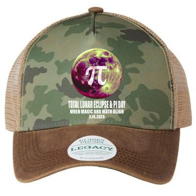 Lunar Eclipse Pi Day 3/14/2025 Total Lunar Eclipse 2025 Gift Legacy Tie Dye Trucker Hat