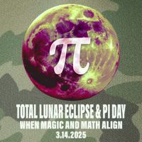 Lunar Eclipse Pi Day 3/14/2025 Total Lunar Eclipse 2025 Gift Legacy Tie Dye Trucker Hat