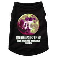 Lunar Eclipse Pi Day 3/14/2025 Total Lunar Eclipse 2025 Gift Doggie Tank