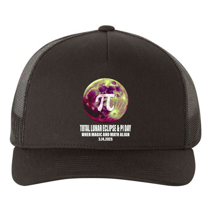 Lunar Eclipse Pi Day 3/14/2025 Total Lunar Eclipse 2025 Gift Yupoong Adult 5-Panel Trucker Hat