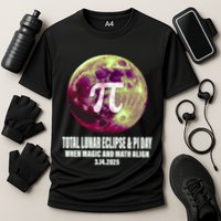 Lunar Eclipse Pi Day 3/14/2025 Total Lunar Eclipse 2025 Gift Performance Shirt