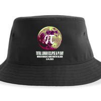 Lunar Eclipse Pi Day 3/14/2025 Total Lunar Eclipse 2025 Gift Sustainable Bucket Hat