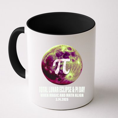 Lunar Eclipse Pi Day 3/14/2025 Total Lunar Eclipse 2025 Gift Mug
