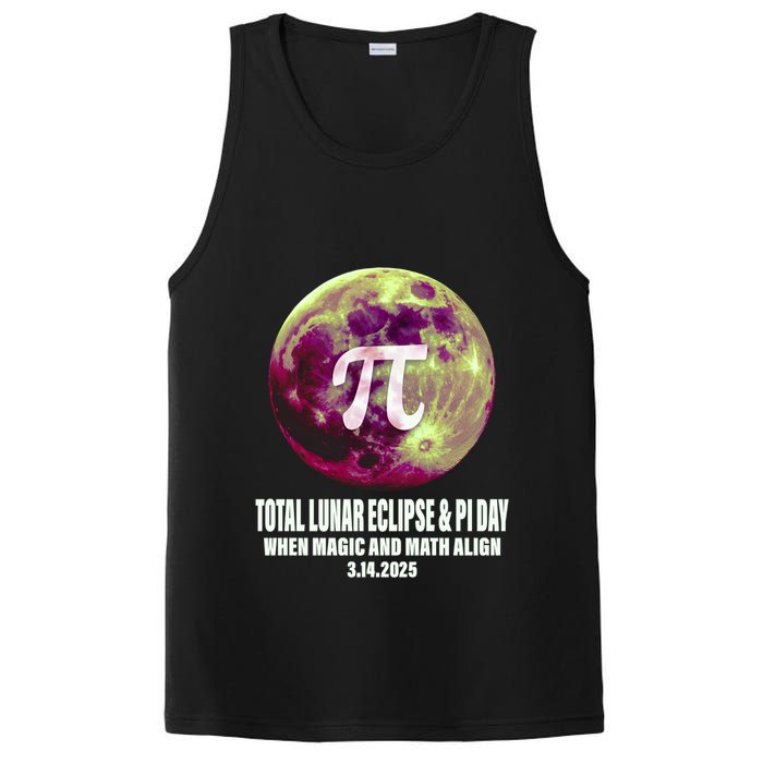 Lunar Eclipse Pi Day 3/14/2025 Total Lunar Eclipse 2025 Gift PosiCharge Competitor Tank