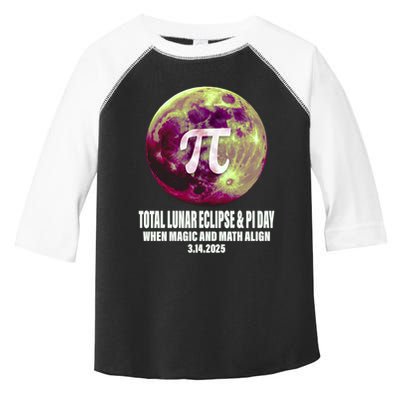 Lunar Eclipse Pi Day 3/14/2025 Total Lunar Eclipse 2025 Gift Toddler Fine Jersey T-Shirt