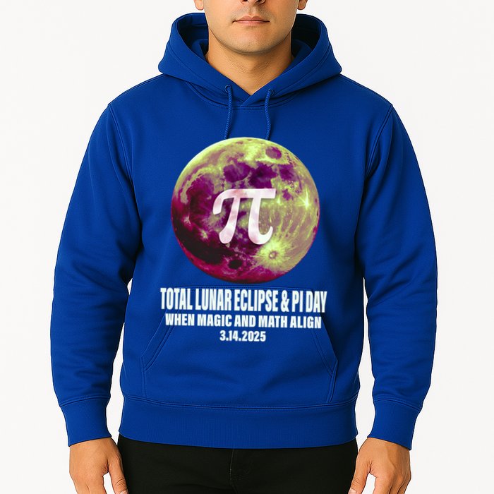 Lunar Eclipse Pi Day 3/14/2025 Total Lunar Eclipse 2025 Gift Hoodie