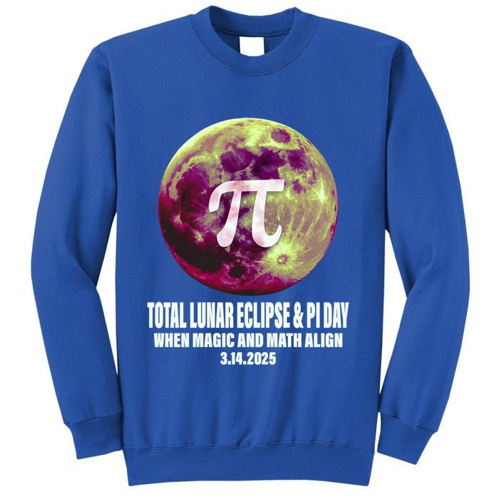 Lunar Eclipse Pi Day 3/14/2025 Total Lunar Eclipse 2025 Gift Sweatshirt