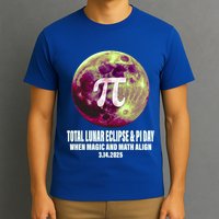 Lunar Eclipse Pi Day 3/14/2025 Total Lunar Eclipse 2025 Gift T-Shirt