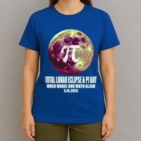 Lunar Eclipse Pi Day 3/14/2025 Total Lunar Eclipse 2025 Gift T-Shirt