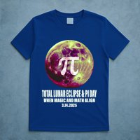 Lunar Eclipse Pi Day 3/14/2025 Total Lunar Eclipse 2025 Gift T-Shirt