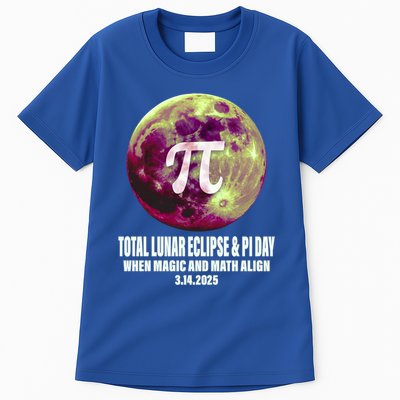 Lunar Eclipse Pi Day 3/14/2025 Total Lunar Eclipse 2025 Gift Tall T-Shirt