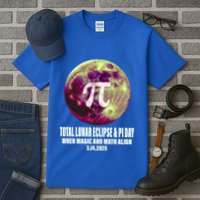 Lunar Eclipse Pi Day 3/14/2025 Total Lunar Eclipse 2025 Gift Tall T-Shirt