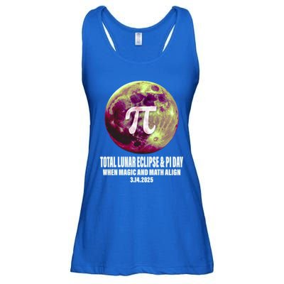 Lunar Eclipse Pi Day 3/14/2025 Total Lunar Eclipse 2025 Gift Ladies Essential Flowy Tank