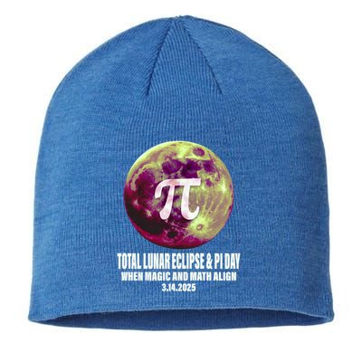 Lunar Eclipse Pi Day 3/14/2025 Total Lunar Eclipse 2025 Gift Sustainable Beanie