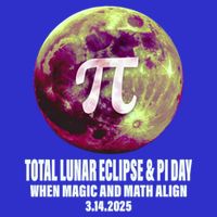 Lunar Eclipse Pi Day 3/14/2025 Total Lunar Eclipse 2025 Gift 16 in Basic Backpack