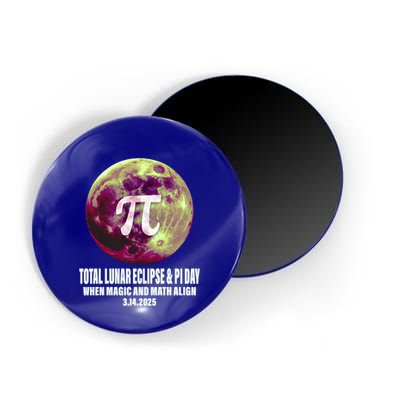 Lunar Eclipse Pi Day 3/14/2025 Total Lunar Eclipse 2025 Gift Magnet