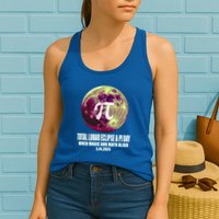 Lunar Eclipse Pi Day 3/14/2025 Total Lunar Eclipse 2025 Gift Womens Tank Top