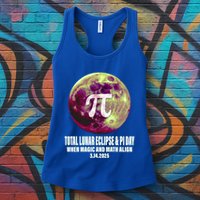 Lunar Eclipse Pi Day 3/14/2025 Total Lunar Eclipse 2025 Gift Womens Tank Top