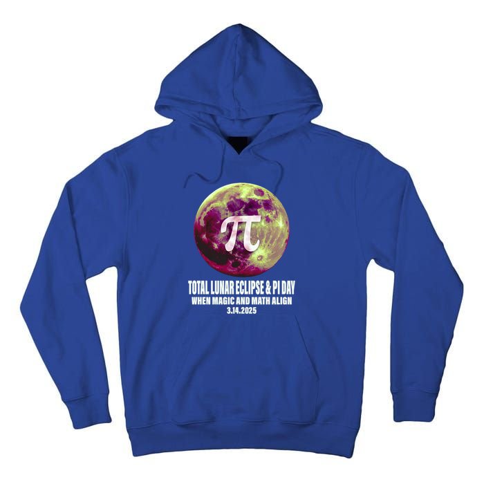 Lunar Eclipse Pi Day 3/14/2025 Total Lunar Eclipse 2025 Gift Tall Hoodie