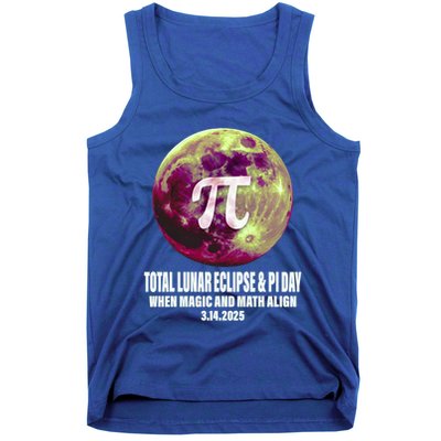 Lunar Eclipse Pi Day 3/14/2025 Total Lunar Eclipse 2025 Gift Tank Top