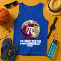 Lunar Eclipse Pi Day 3/14/2025 Total Lunar Eclipse 2025 Gift Tank Top