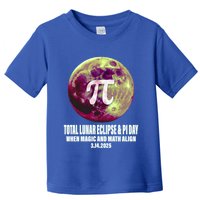 Lunar Eclipse Pi Day 3/14/2025 Total Lunar Eclipse 2025 Gift Toddler T-Shirt