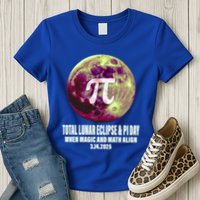 Lunar Eclipse Pi Day 3/14/2025 Total Lunar Eclipse 2025 Gift Womens T-Shirt